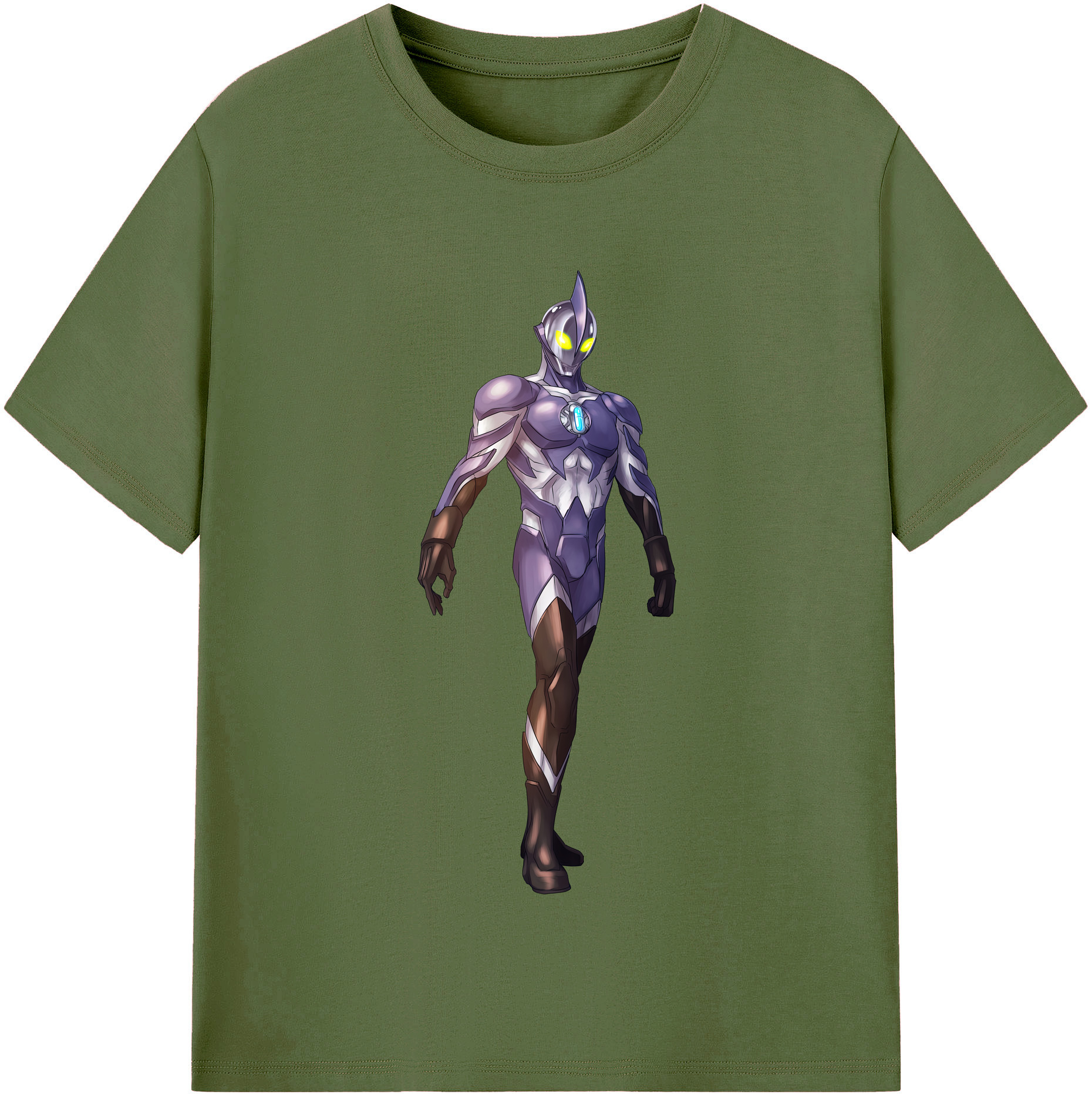 （画像用） ウルトラマン Ultraman 綿100％半袖Tシャツ（フロントプリント）